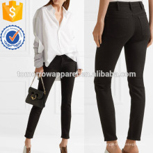 Escalar Stay mid-rise slim-leg jeans Fabricação Atacado Fashion Women Apparel (TA3070P)